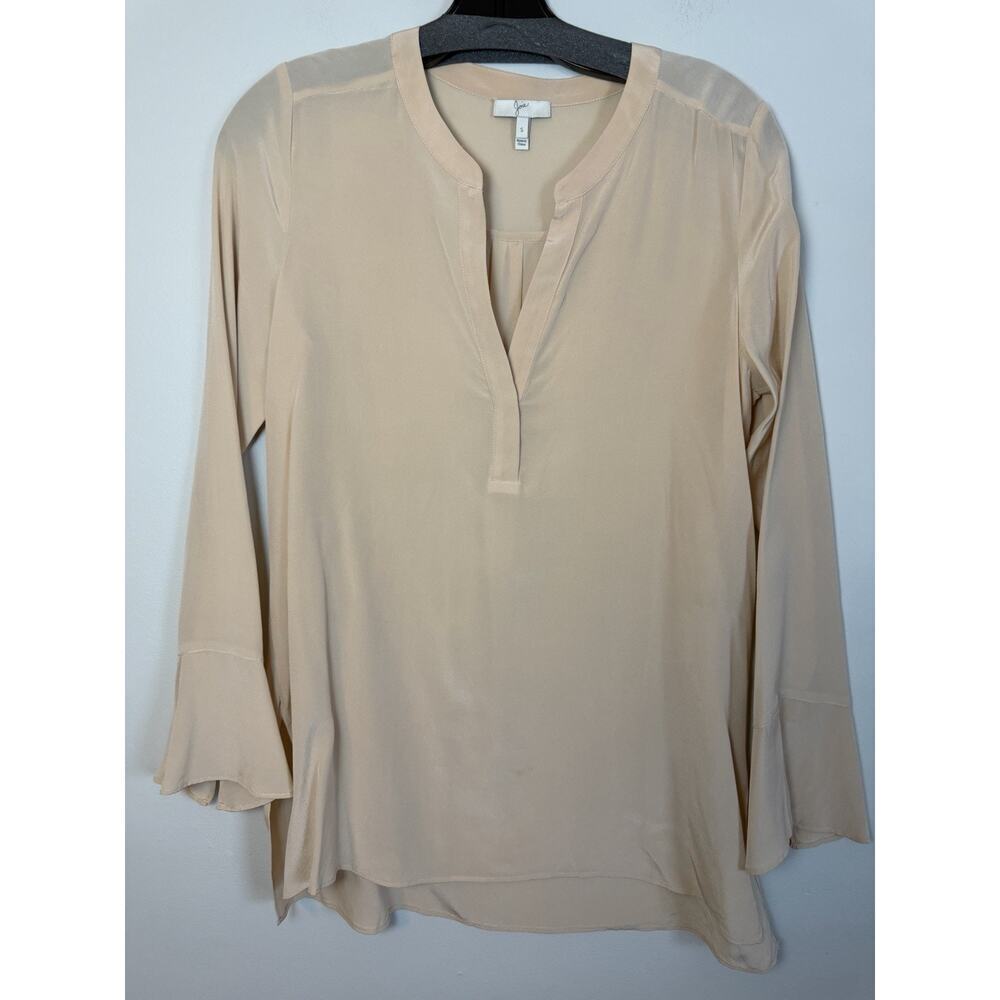 Joie Light Pink Blouse Silk Blouse Sz S